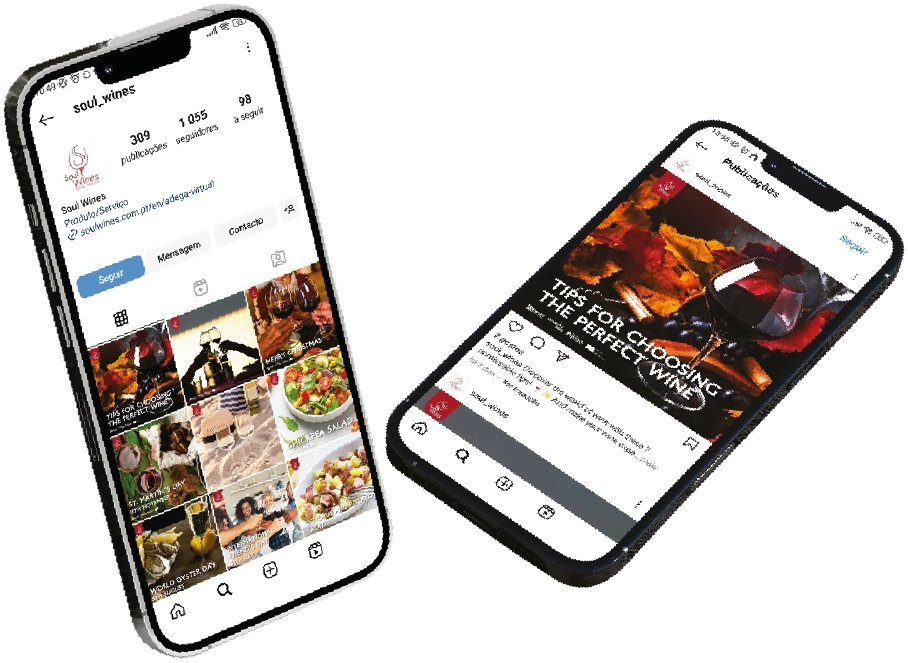 Soul Wines Redes Sociais