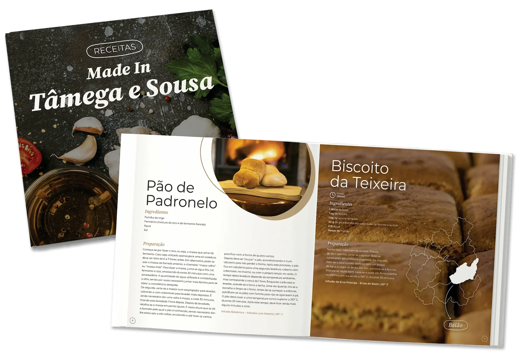 Livro de Receitas Made in Tâmega e Sousa