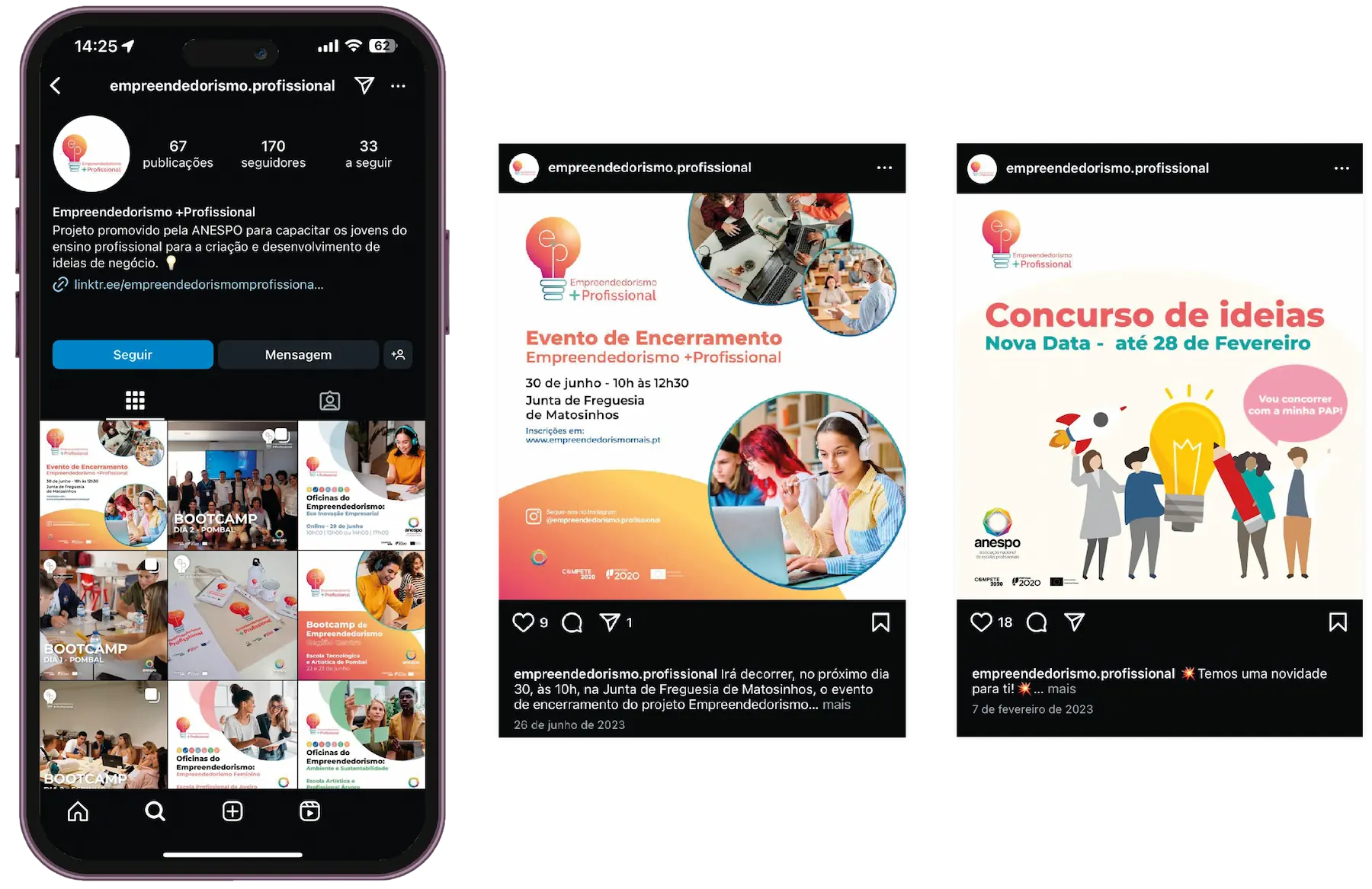 Redes Sociais Empreendedorismo + Profissional